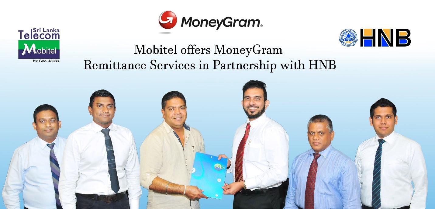 SLT Mobitel offers MoneyGram remittance services in partnership with